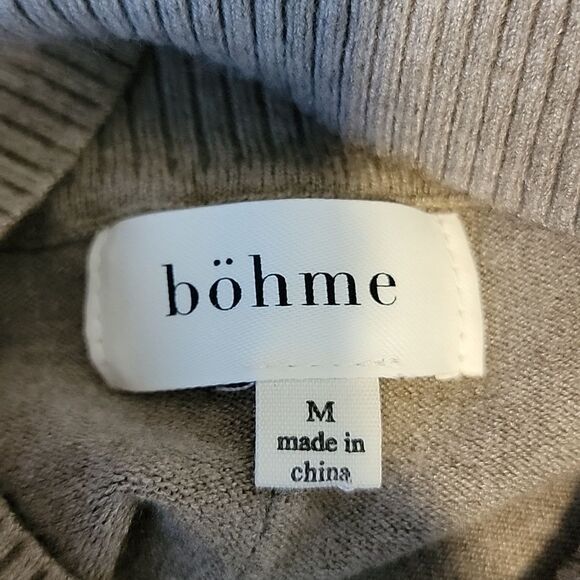 Bohme mock turtleneck sweater Size M - Picture 7 of 10